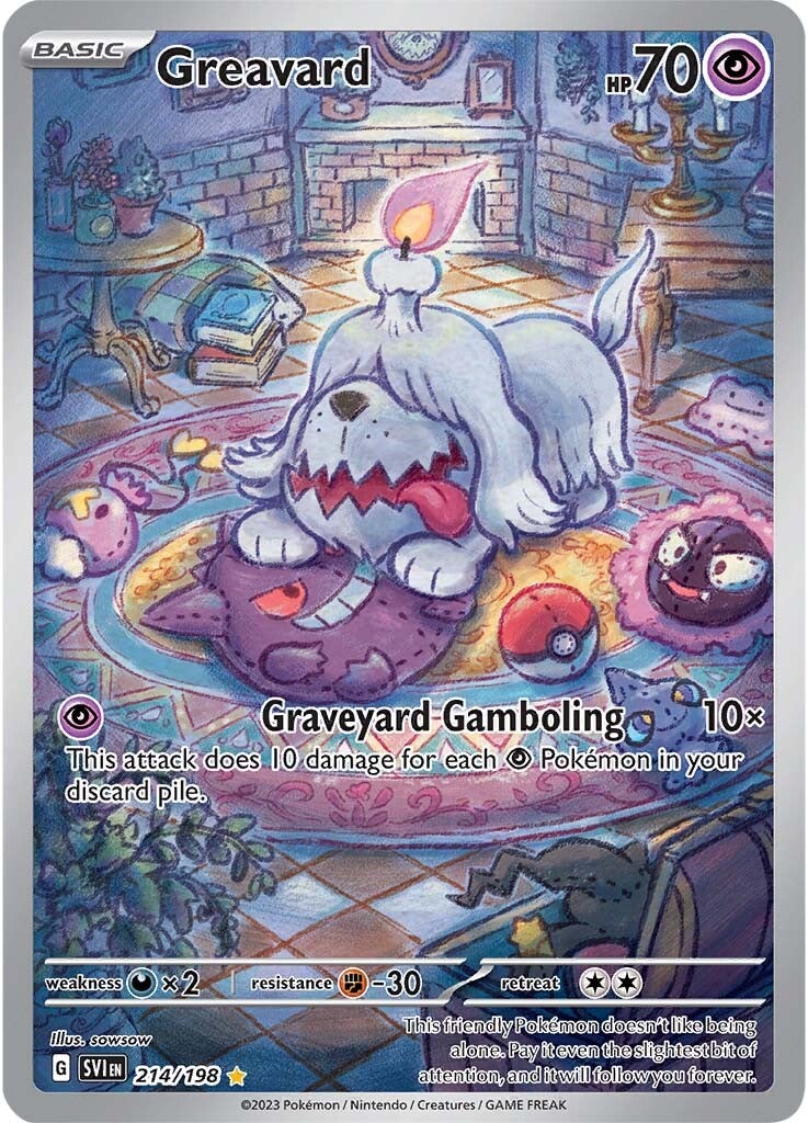 Greavard (214/198) [Scarlet & Violet: Base Set] | Galaxy Games LLC