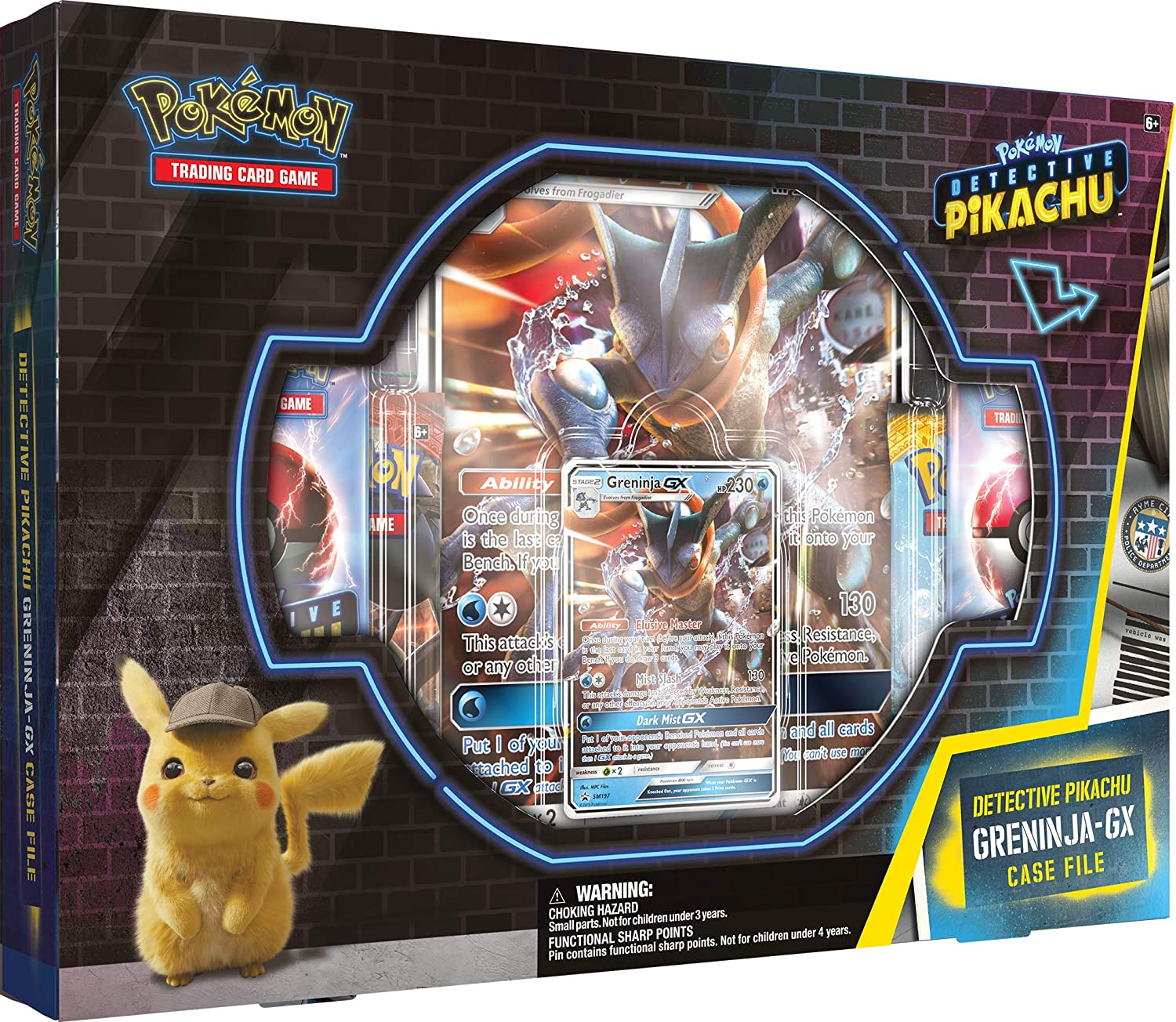 Detective Pikachu - Greninja GX Case File | Galaxy Games LLC
