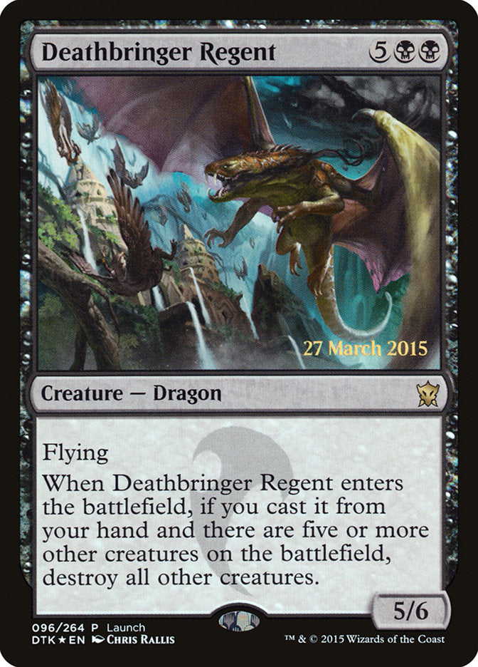 Deathbringer Regent (Launch) [Dragons of Tarkir Prerelease Promos] | Galaxy Games LLC