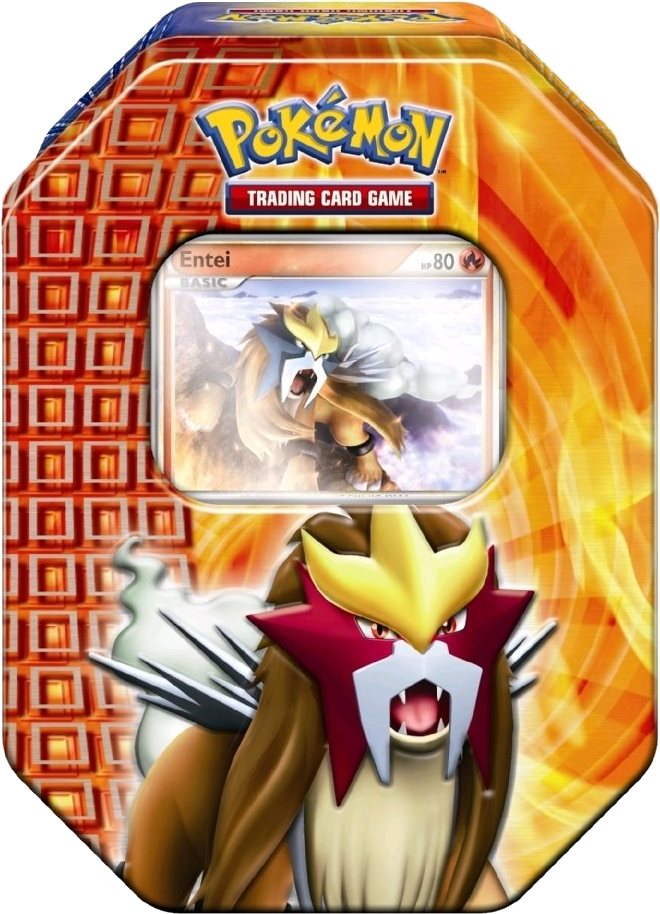 HeartGold & Soulsilver - Collector's Tin (Entei) | Galaxy Games LLC