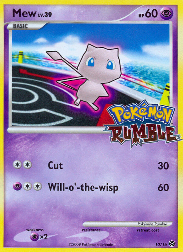 Mew (10/16) [Pokémon Rumble] | Galaxy Games LLC