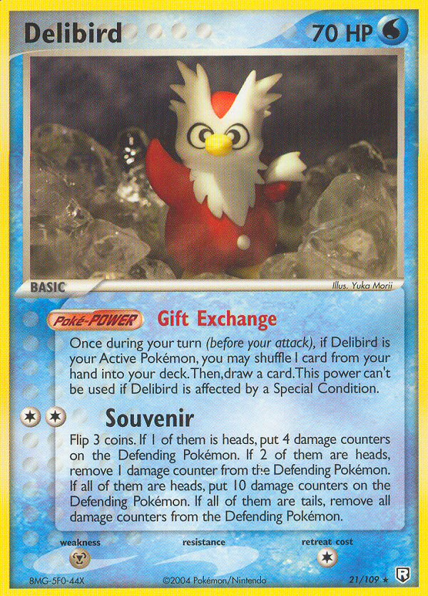 Delibird (21/109) [EX: Team Rocket Returns] | Galaxy Games LLC