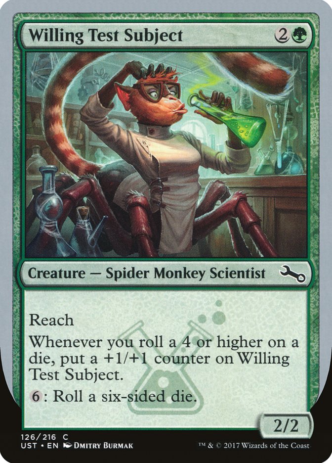 Willing Test Subject [Unstable] | Galaxy Games LLC