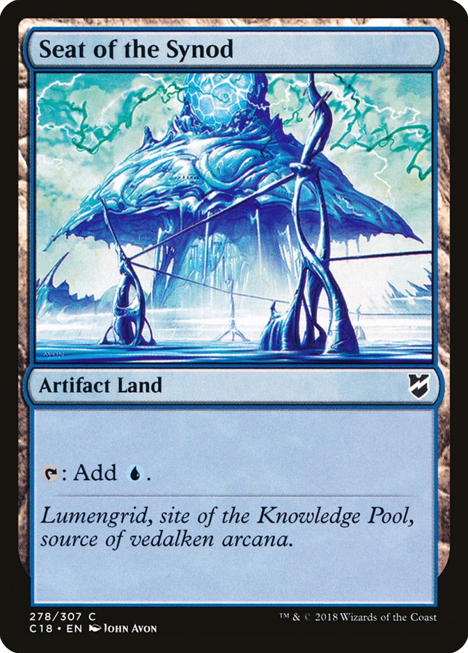 Seat of the Synod [Commander 2018] | Galaxy Games LLC