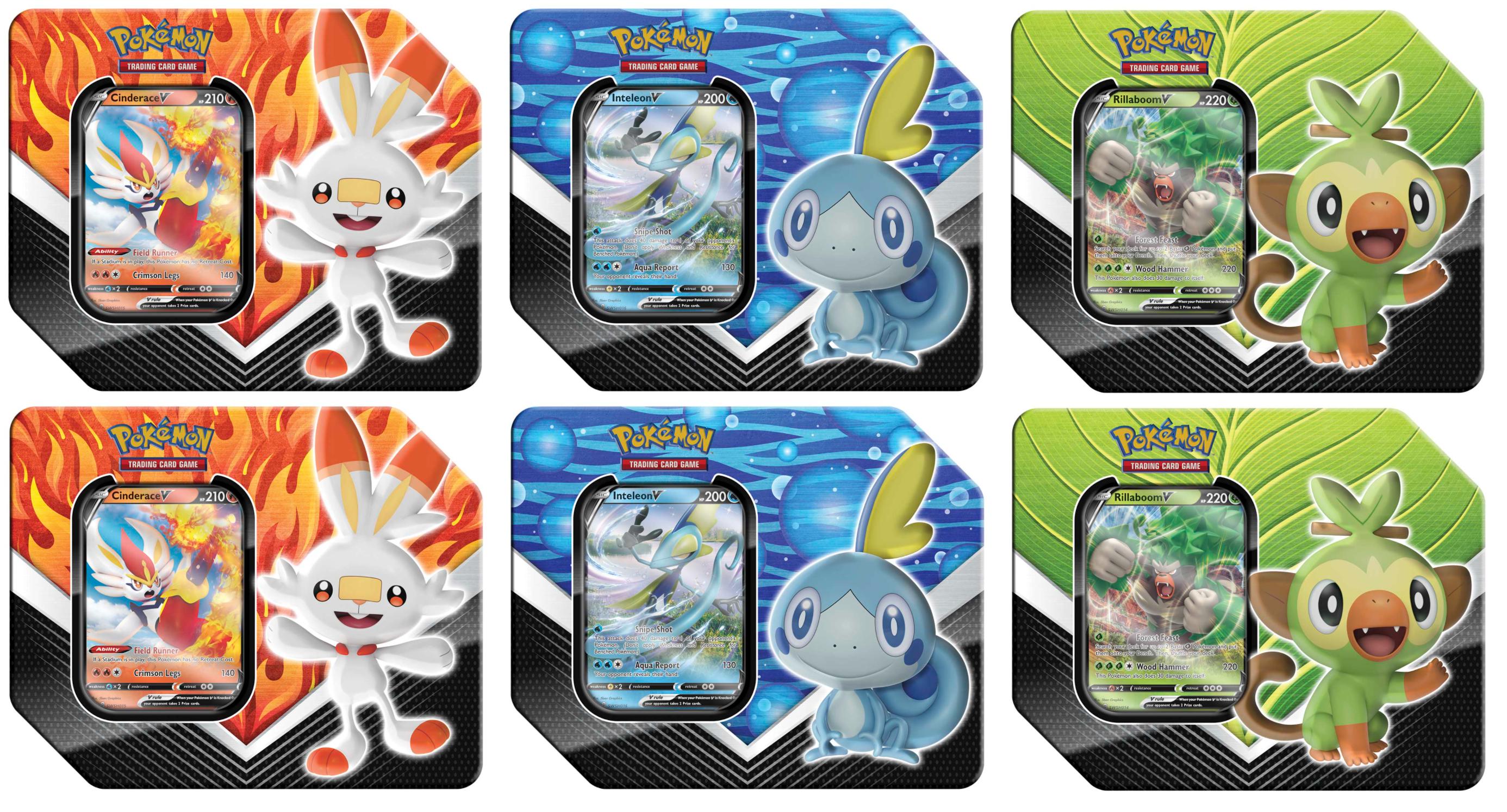 Sword & Shield - Galar Partners Collector's Tin Case | Galaxy Games LLC