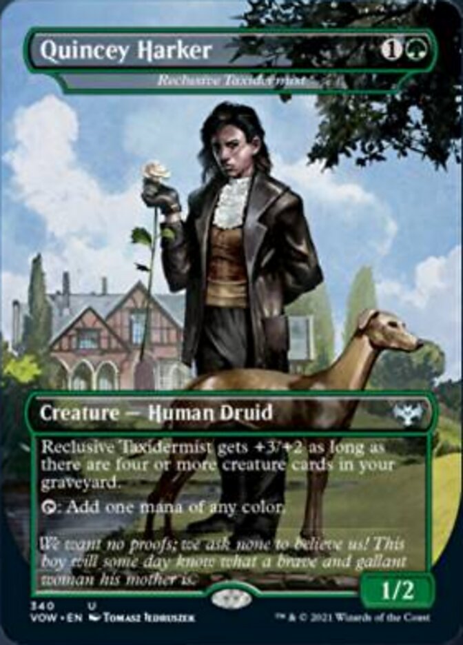 Reclusive Taxidermist - Quincey Harker [Innistrad: Crimson Vow] | Galaxy Games LLC