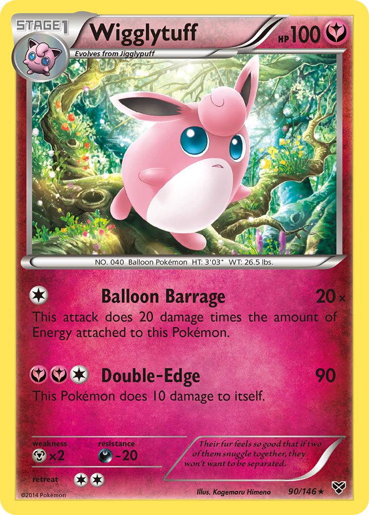 Wigglytuff (90/146) [XY: Base Set] | Galaxy Games LLC