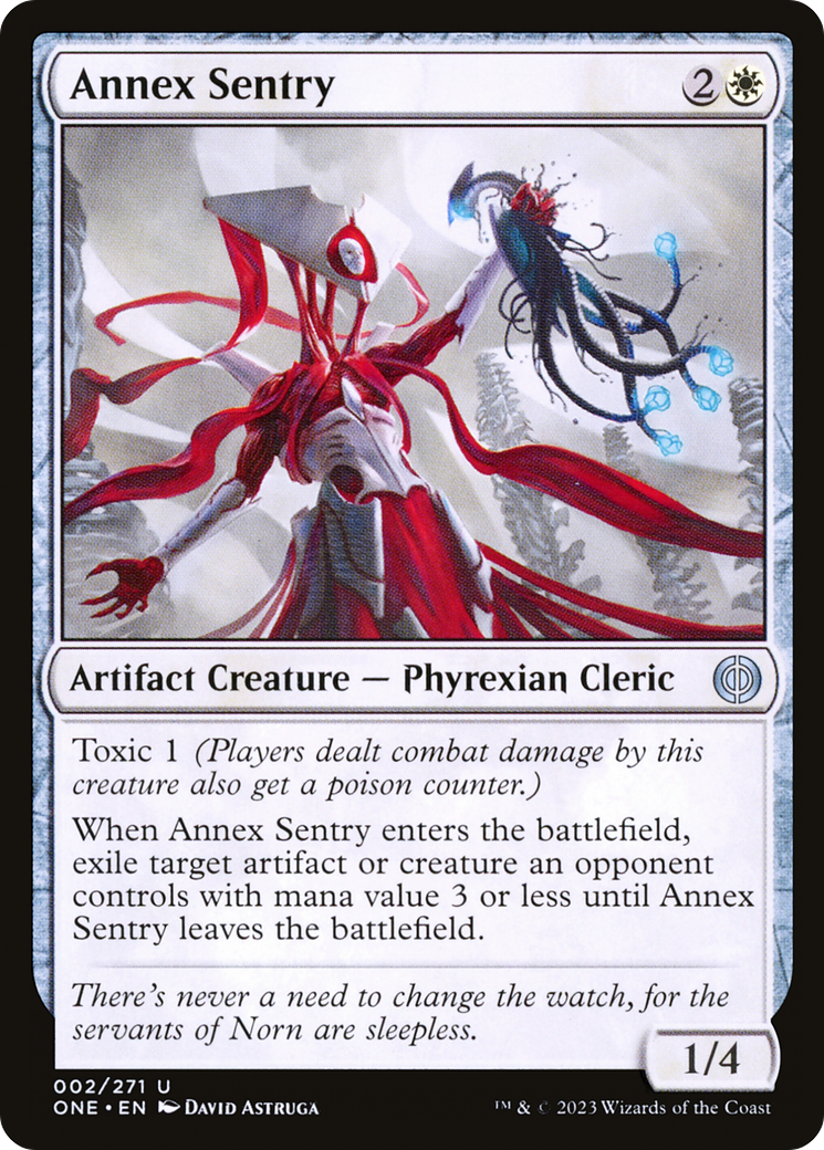 Annex Sentry [Phyrexia: All Will Be One] | Galaxy Games LLC
