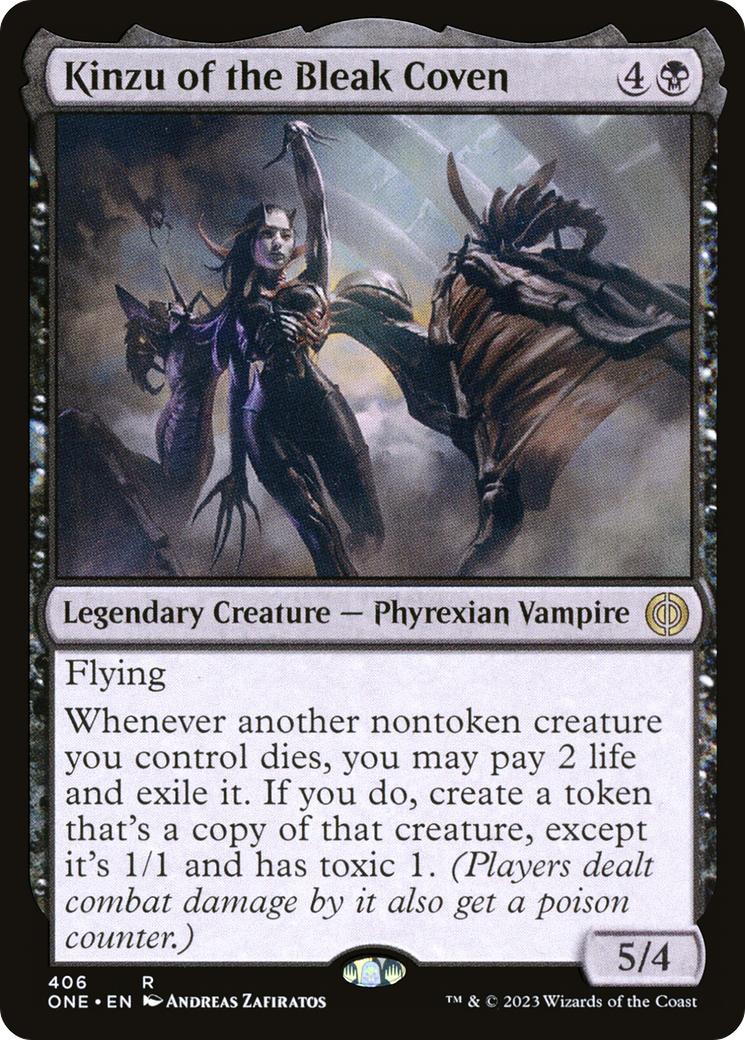 Kinzu of the Bleak Coven [Phyrexia: All Will Be One] | Galaxy Games LLC