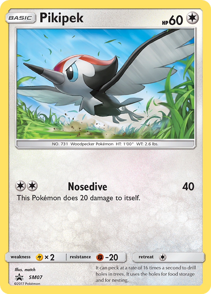 Pikipek (SM07) [Sun & Moon: Black Star Promos] | Galaxy Games LLC