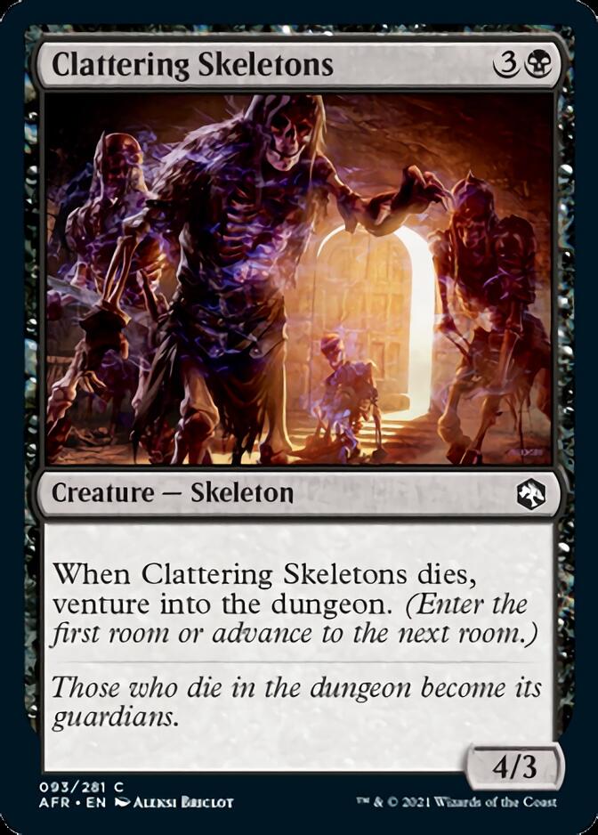 Clattering Skeletons [Dungeons & Dragons: Adventures in the Forgotten Realms] | Galaxy Games LLC
