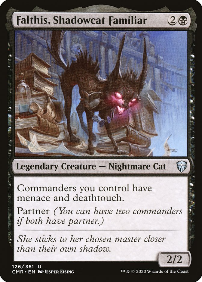 Falthis, Shadowcat Familiar [Commander Legends] | Galaxy Games LLC