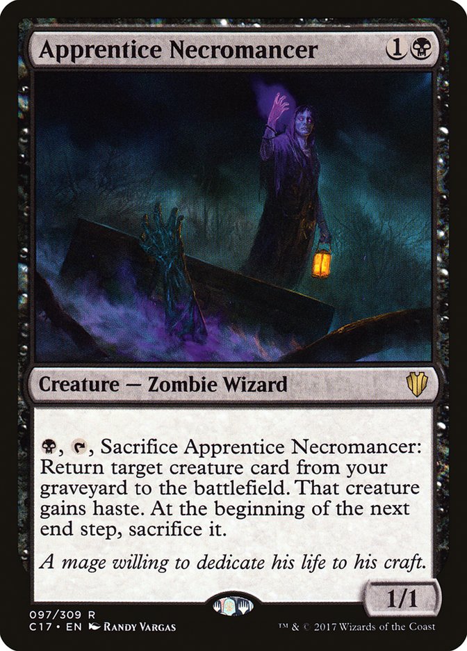 Apprentice Necromancer [Commander 2017] | Galaxy Games LLC