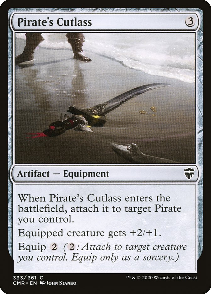 Pirate's Cutlass [Commander Legends] | Galaxy Games LLC