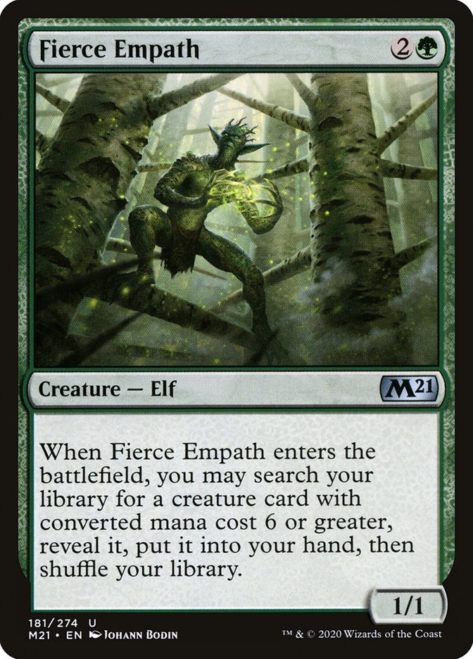 Fierce Empath [Core Set 2021] | Galaxy Games LLC