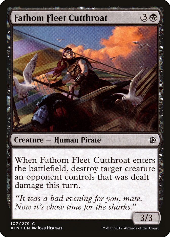 Fathom Fleet Cutthroat [Ixalan] | Galaxy Games LLC