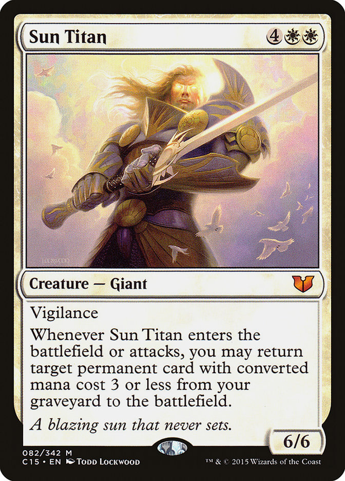 Sun Titan [Commander 2015] | Galaxy Games LLC