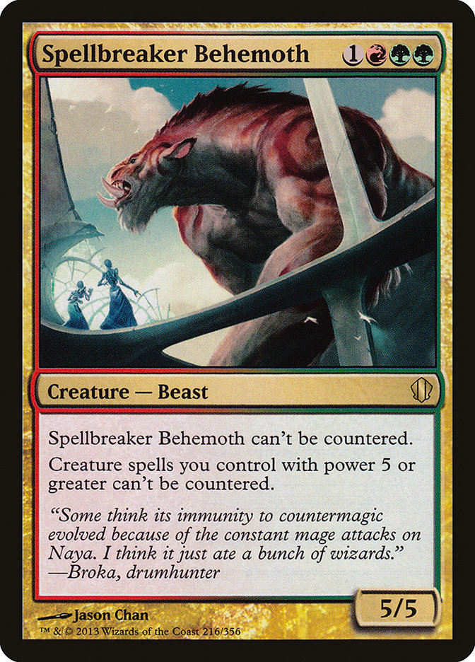 Spellbreaker Behemoth [Commander 2013] | Galaxy Games LLC