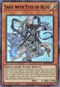 Sage with Eyes of Blue (Blue) [LDS2-EN011] Ultra Rare | Galaxy Games LLC