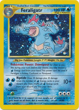 Feraligatr (5/111) [Neo Genesis Unlimited] | Galaxy Games LLC