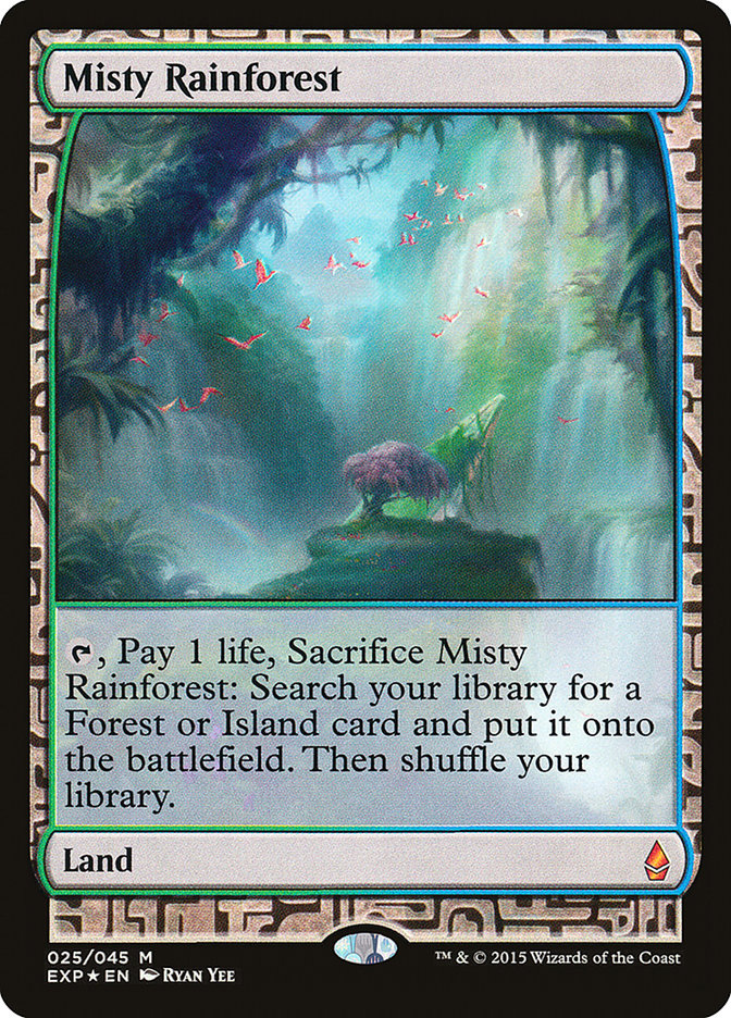 Misty Rainforest [Zendikar Expeditions] | Galaxy Games LLC