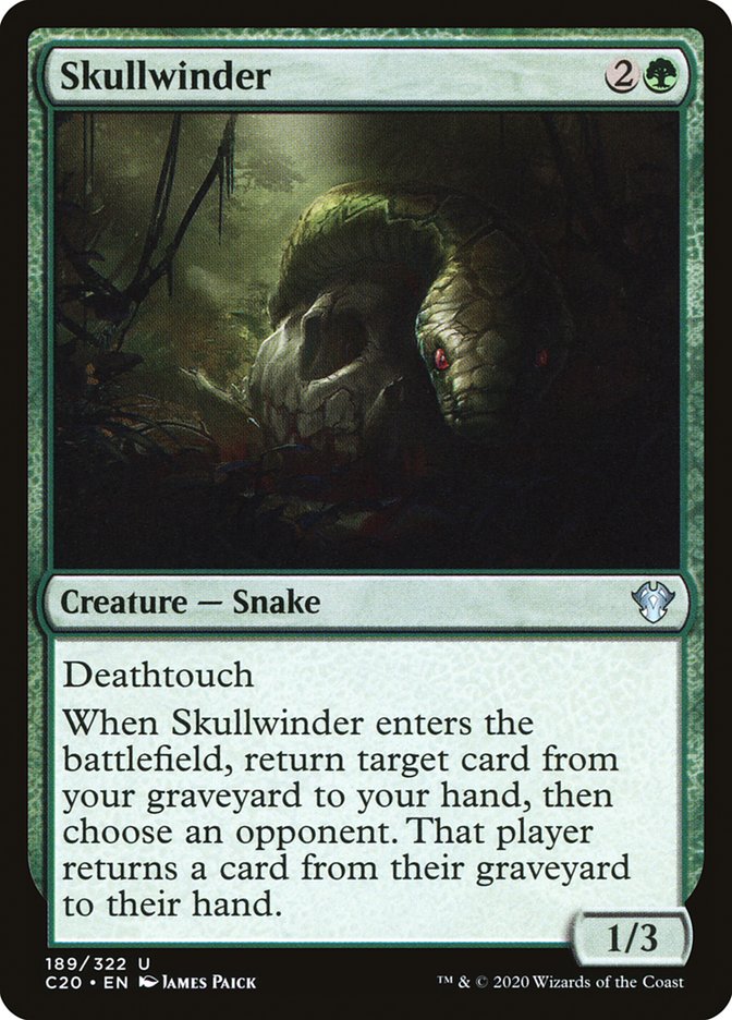 Skullwinder [Commander 2020] | Galaxy Games LLC