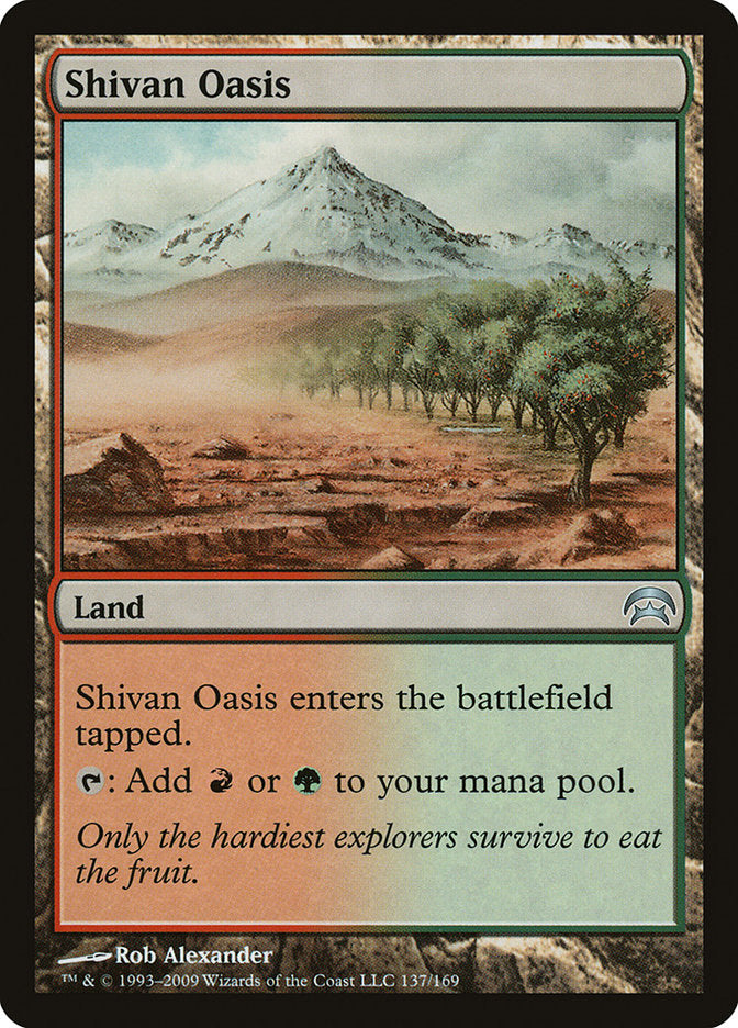 Shivan Oasis [Planechase] | Galaxy Games LLC