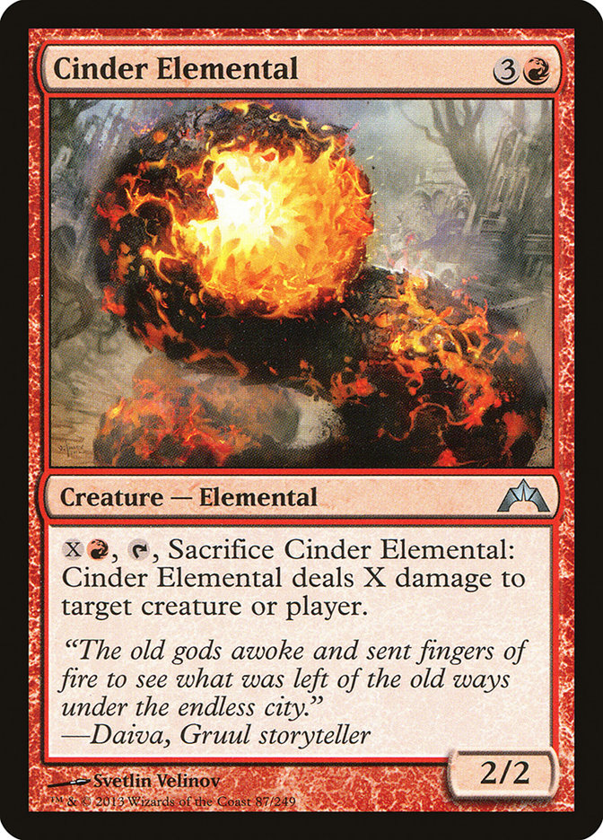 Cinder Elemental [Gatecrash] | Galaxy Games LLC