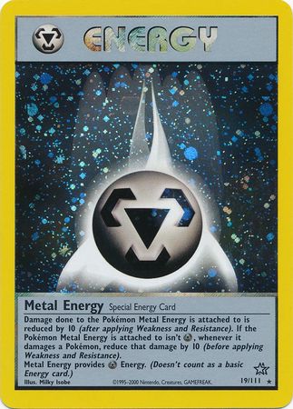 Metal Energy (19/111) [Neo Genesis Unlimited] | Galaxy Games LLC