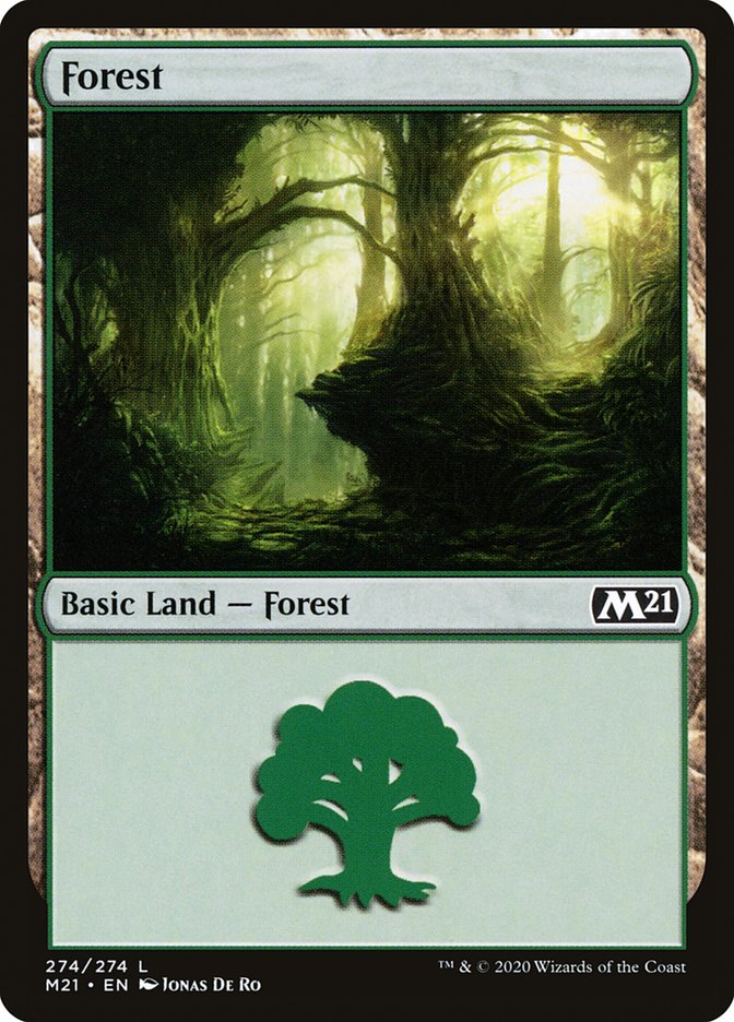 Forest (274) [Core Set 2021] | Galaxy Games LLC