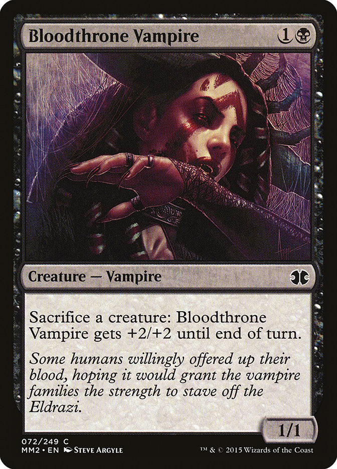 Bloodthrone Vampire [Modern Masters 2015] | Galaxy Games LLC
