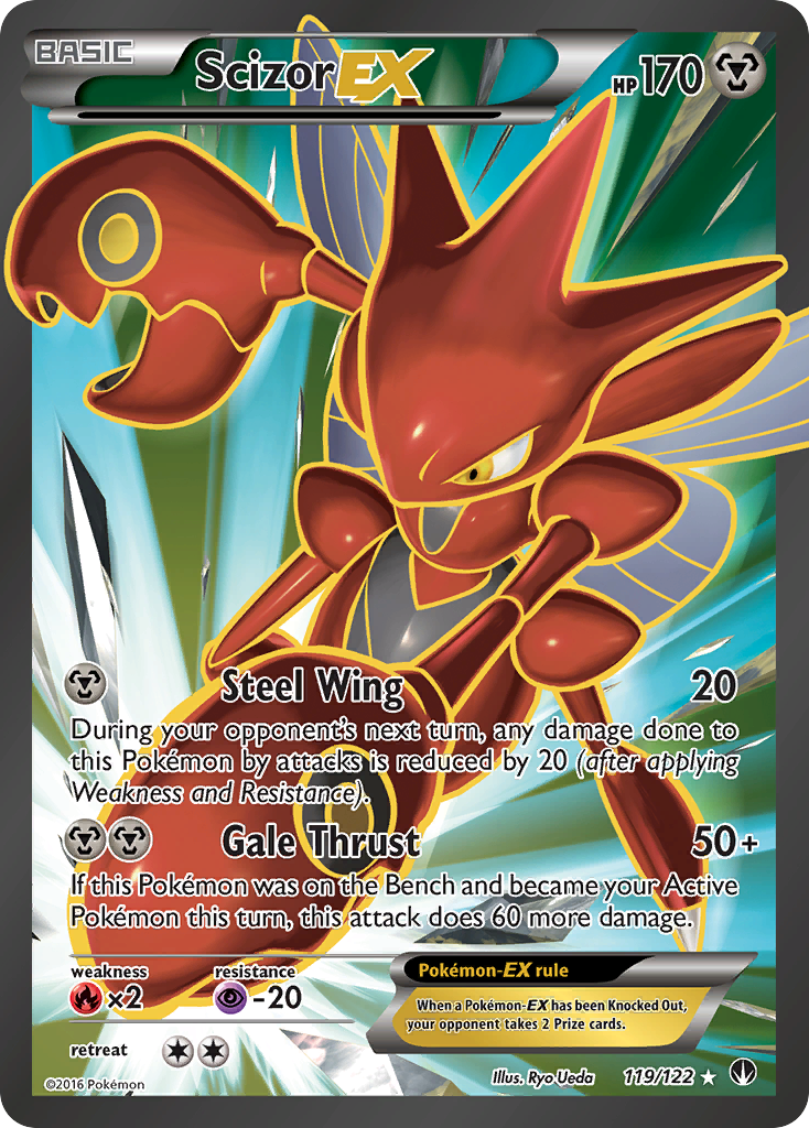 Scizor EX (119/122) [XY: BREAKpoint] | Galaxy Games LLC