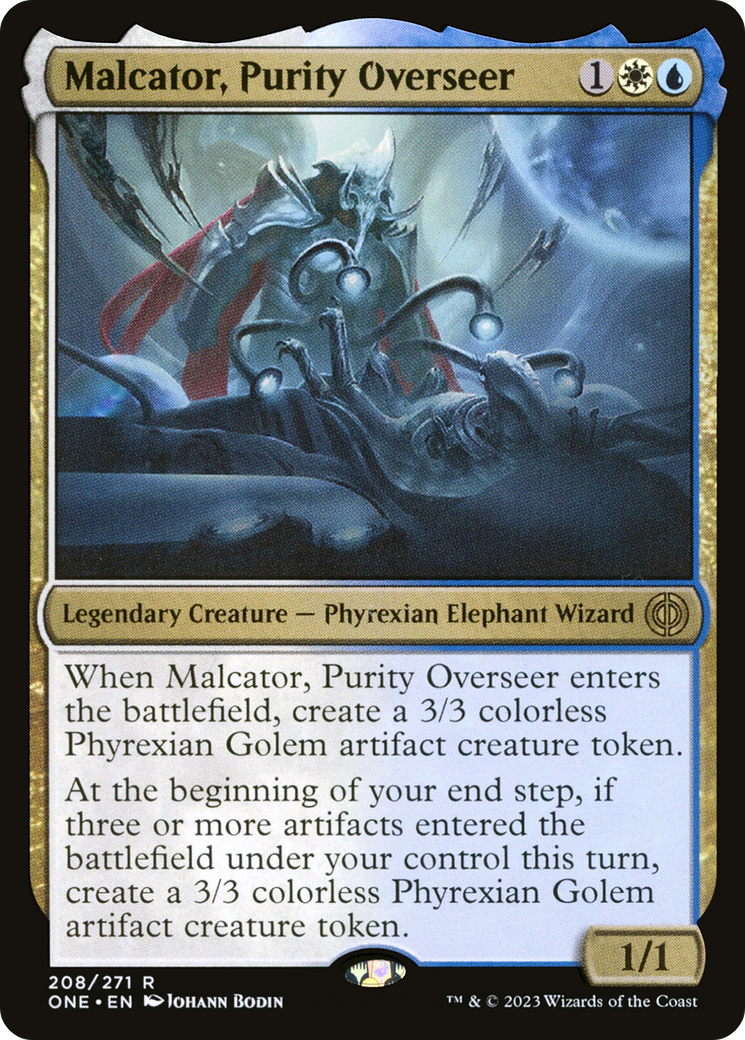 Malcator, Purity Overseer [Phyrexia: All Will Be One] | Galaxy Games LLC