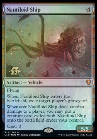Nautiloid Ship [Commander Legends: Battle for Baldur's Gate Prerelease Promos] | Galaxy Games LLC