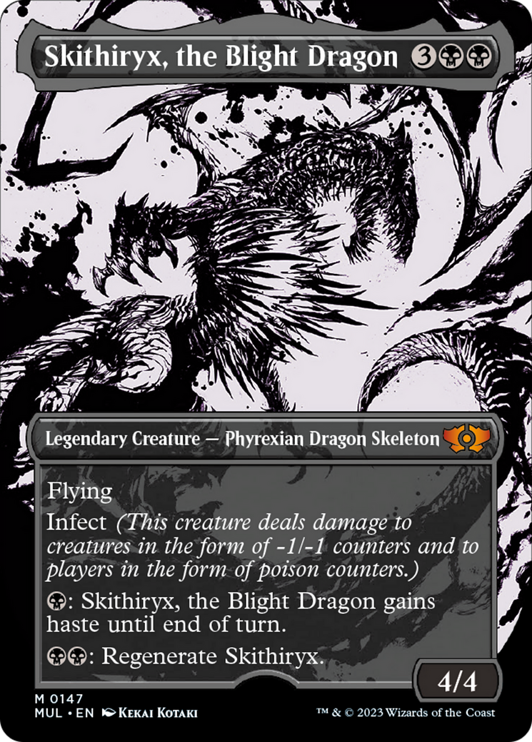 Skithiryx, the Blight Dragon (Halo Foil) [Multiverse Legends] | Galaxy Games LLC