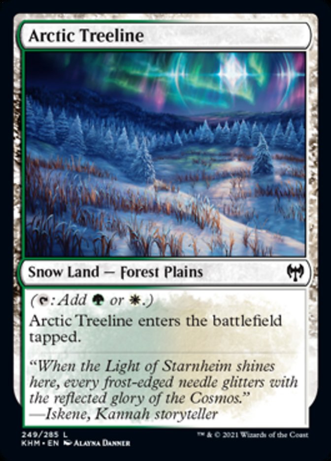 Arctic Treeline [Kaldheim] | Galaxy Games LLC
