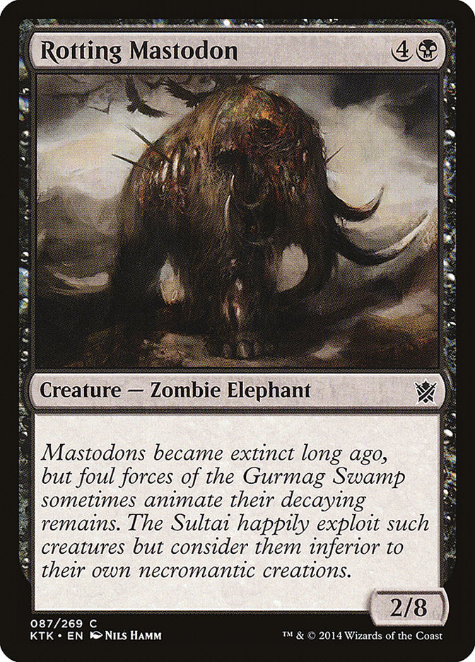 Rotting Mastodon [Khans of Tarkir] | Galaxy Games LLC