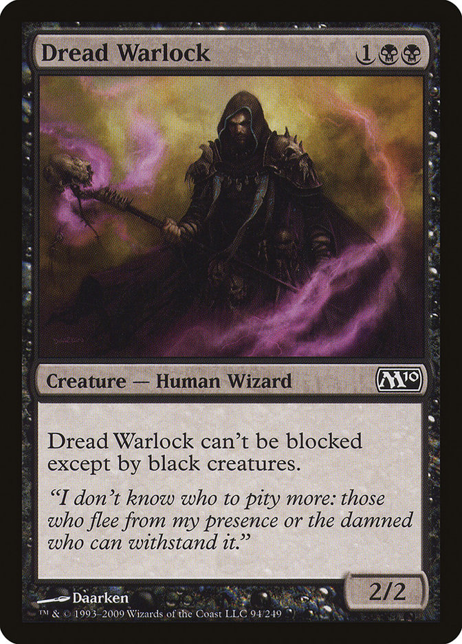 Dread Warlock [Magic 2010] | Galaxy Games LLC