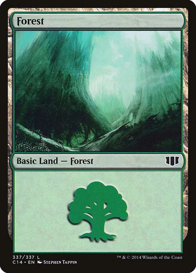 Forest (337) [Commander 2014] | Galaxy Games LLC