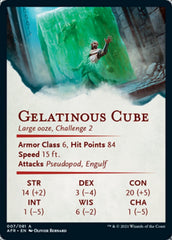 Gelatinous Cube Art Card [Dungeons & Dragons: Adventures in the Forgotten Realms Art Series] | Galaxy Games LLC