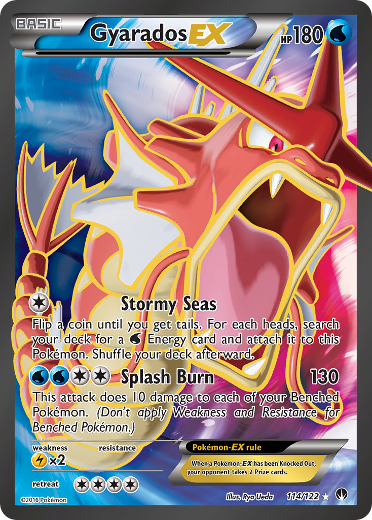 Gyarados EX (114/122) [XY: BREAKpoint] | Galaxy Games LLC