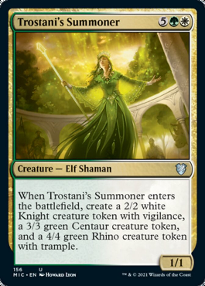 Trostani's Summoner [Innistrad: Midnight Hunt Commander] | Galaxy Games LLC