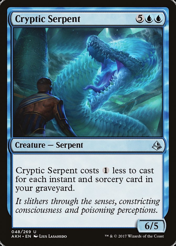 Cryptic Serpent [Amonkhet] | Galaxy Games LLC