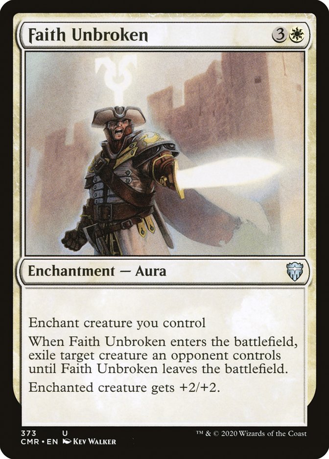 Faith Unbroken [Commander Legends] | Galaxy Games LLC