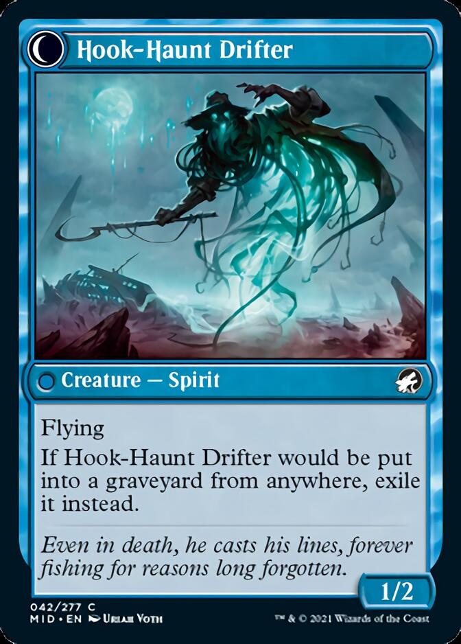 Baithook Angler // Hook-Haunt Drifter [Innistrad: Midnight Hunt] | Galaxy Games LLC