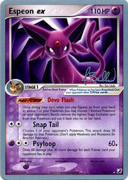 Espeon ex (102/115) (Eeveelutions - Jimmy Ballard) [World Championships 2006] | Galaxy Games LLC