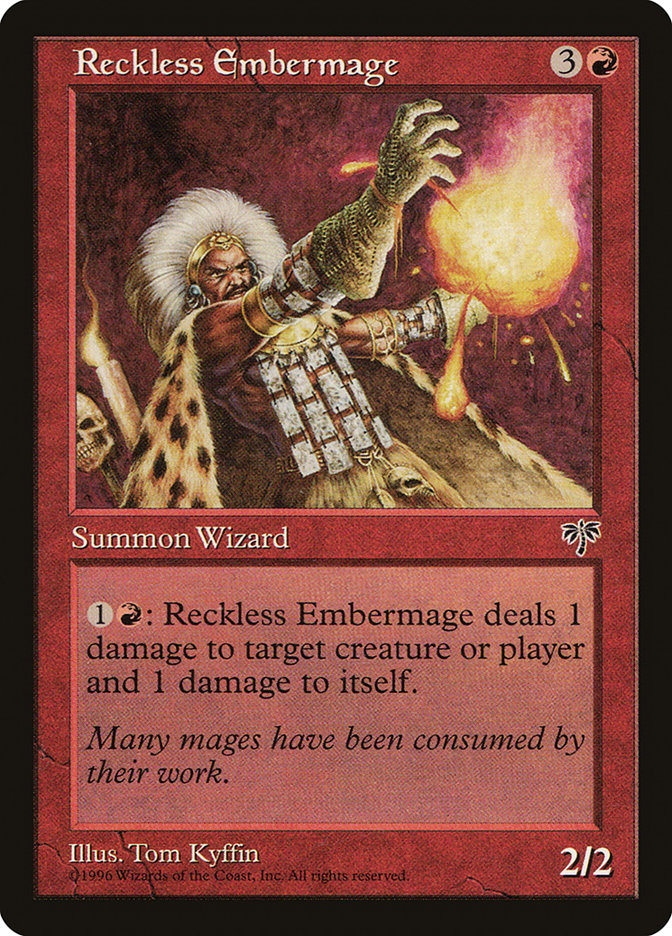 Reckless Embermage [Mirage] | Galaxy Games LLC