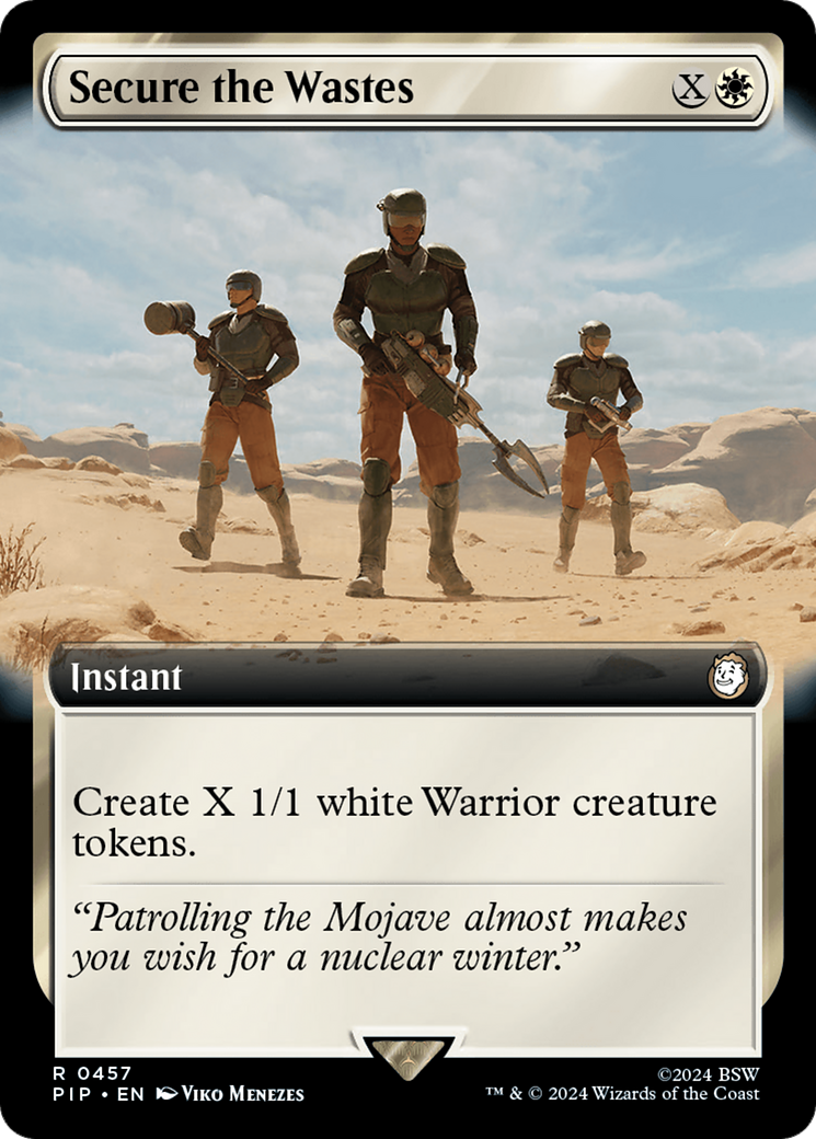 Secure the Wastes (Extended Art) [Fallout] | Galaxy Games LLC