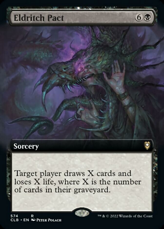 Eldritch Pact (Extended Art) [Commander Legends: Battle for Baldur's Gate] | Galaxy Games LLC