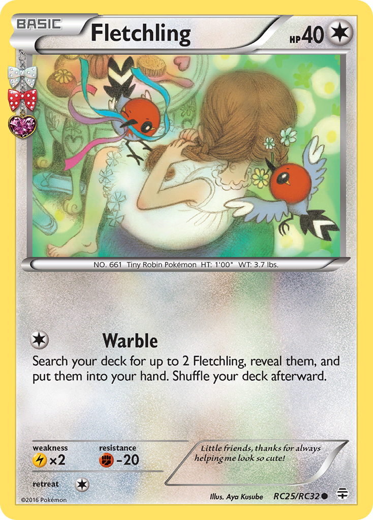 Fletchling (RC25/RC32) [XY: Generations] | Galaxy Games LLC